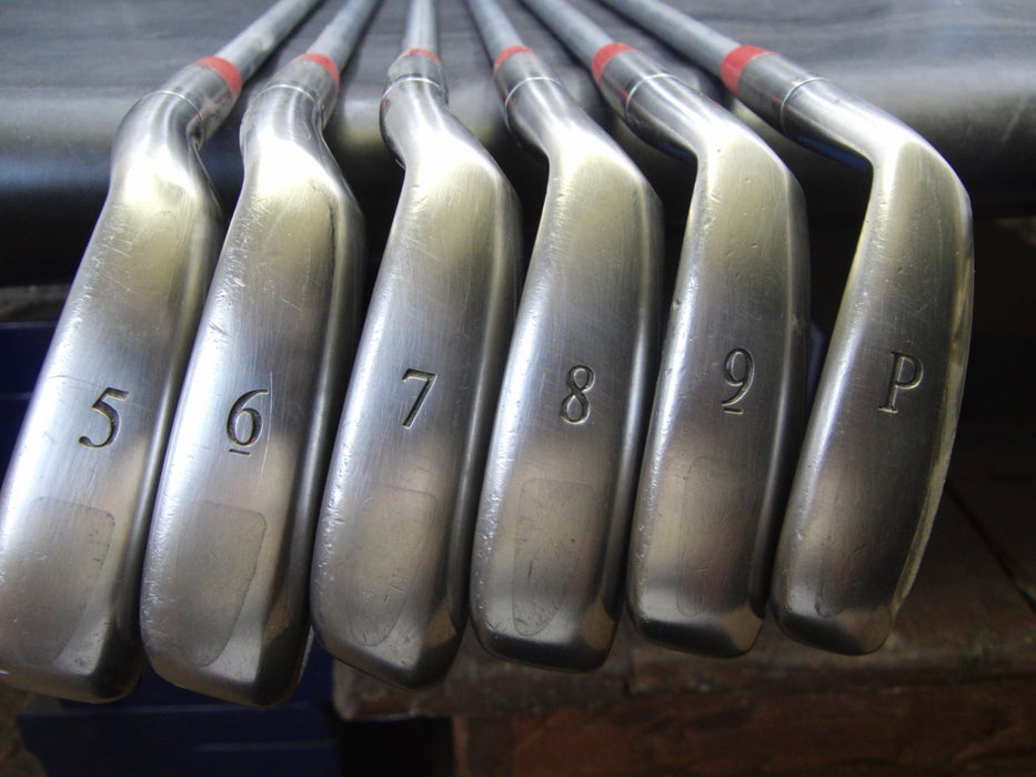 Set of 6x MacGregor Mactec NV2 iX Irons 5-PW Stiff Graphite Shafts