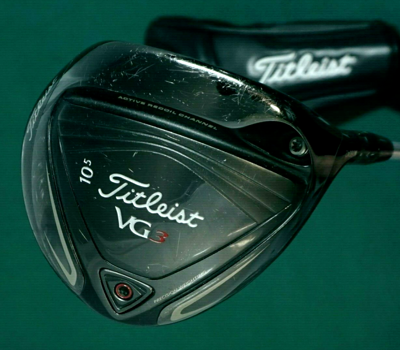 Titleist VG3 10.5° Driver Regular Graphite Shaft Golf Pride Grip + Head Cover
