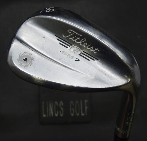 Titleist BV SM7 Vokey Design 58° Sand Wedge Stiff Steel Shaft Iomic Grip