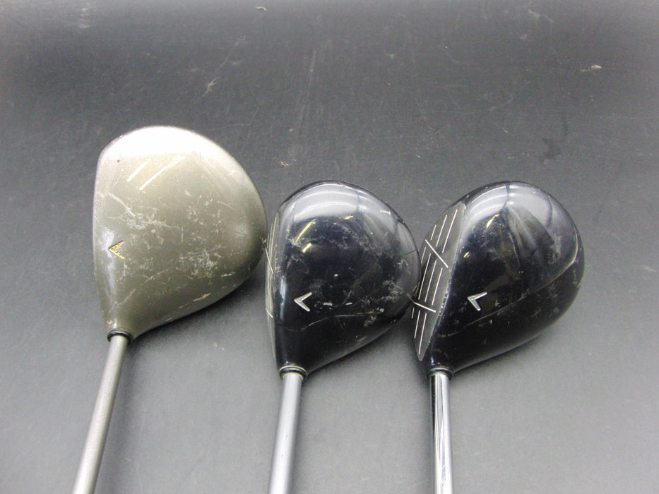 Set of Callaway Big Bertha 3-PW+Callaway Driver+3 Wood+4Wood+Putter
