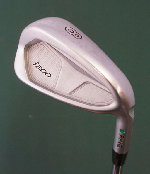 Ping i200 Green Dot 8 Iron Stiff Steel Shaft Ping Grip