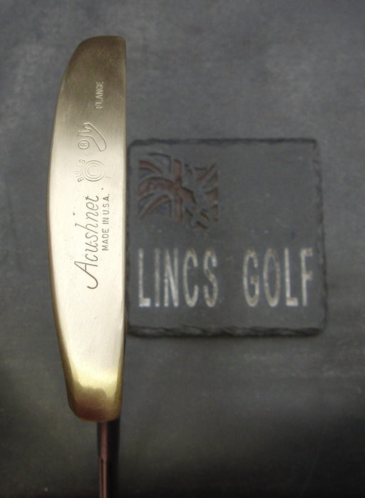 Achusnet USA Bulls Eye Putter Steel Shaft 86.5cm Length Black Grip