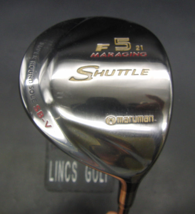 Ladies Maruman Shuttle Maraging 21° 5 Wood Ladies Graphite Shaft Golf Pride Grip