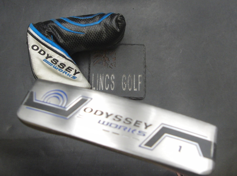 Odyssey Works 1 Putter 86cm Length Steel Shaft Ping Grip + HC*