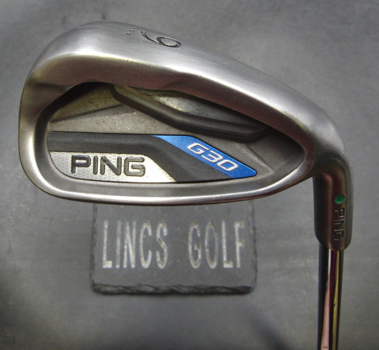 Ping G30 Green Dot 9 Iron Regular Steel Shaft Ping Grip