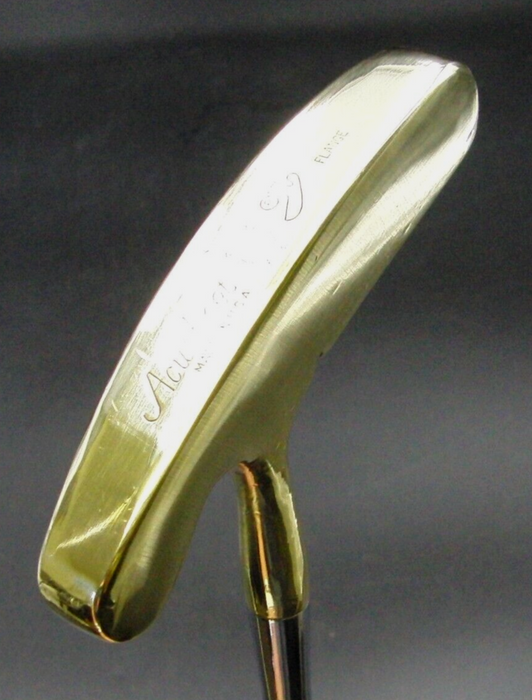 Acushnet Bulls Eye Flange Putter Steel Shaft Playing Length 90cm Iguana Grip