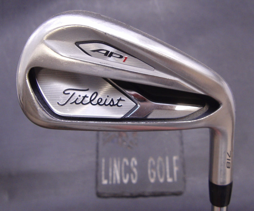 Titleist AP1 718 6 Iron Stiff Steel Shaft Golf Pride Grip