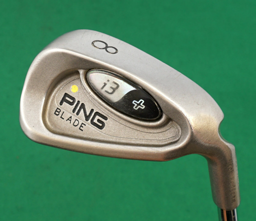 Ping i3+ Blade Yellow Dot 8 Iron Extra Stiff Steel Shaft Golf Pride Grip