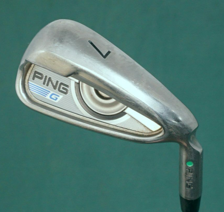 Ping G Series Green Dot 7 Iron Regular Graphite Shaft Golf Pride Grip