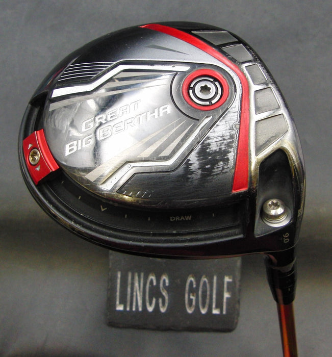Callaway Great Big Bertha 9° Driver Stiff Graphite Shaft Callaway Grip