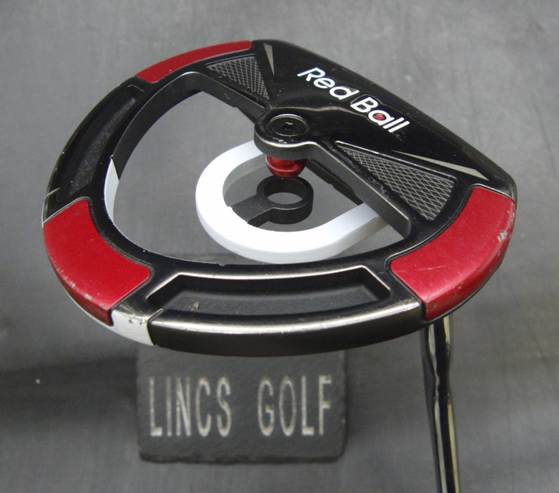 Odyssey Red Ball Putter Steel Shaft 85cm Length Psyko Grip*