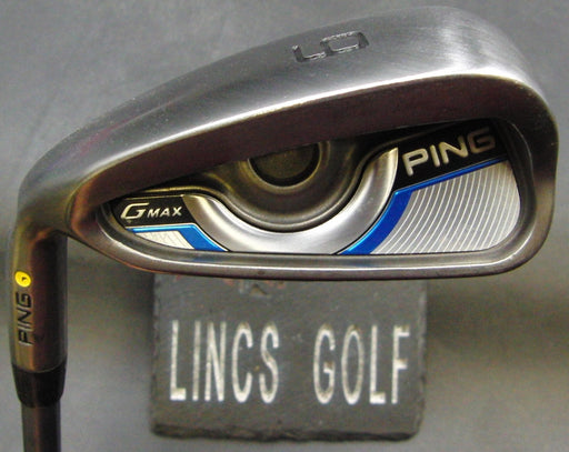 Left Handed Ping G Max Yellow Dot 6 Iron Regular Graphite Shaft Ping Grip