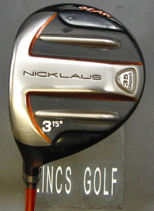 Left Handed Nicklaus Claw 15° 3 Wood Regular Graphite Shaft Nicklaus Grip