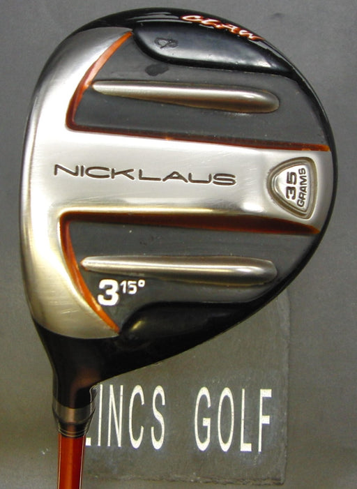 Left Handed Nicklaus Claw 15° 3 Wood Regular Graphite Shaft Nicklaus Grip