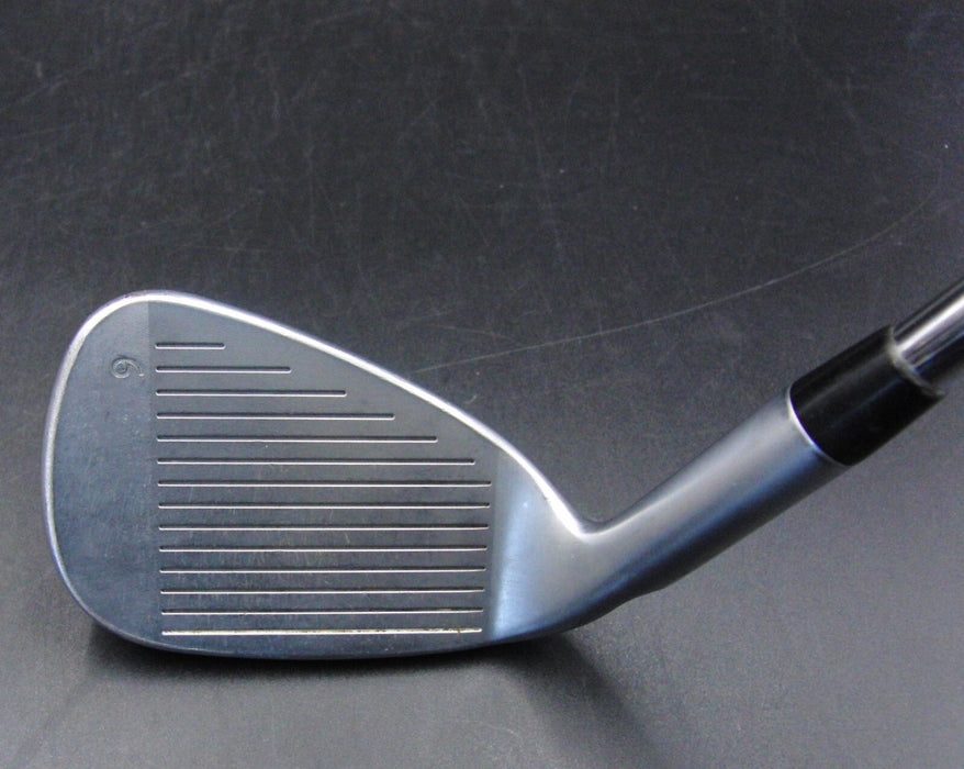 Ping i25 Blue Dot 9 Iron Stiff Steel Shaft Black and White Grip