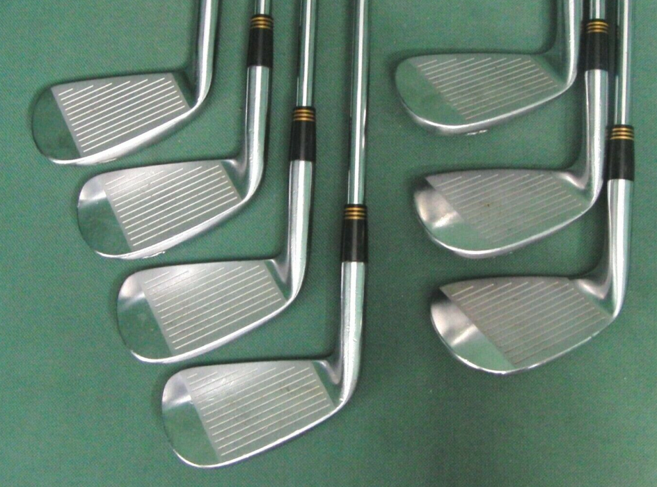Set Of 7 x Srixon I-302 Forged Irons 4-PW Stiff Steel Shafts Mixed Grips