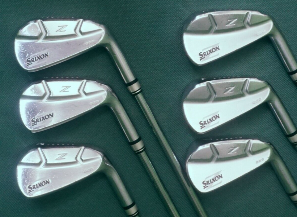Set Of 6 x Srixon Z925 Forged Irons 5PW Regular Steel Shafts Cobra Grips