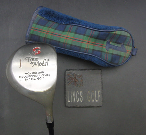 SCD Golf Tour Model Driver Regular Graphite Shaft Circle Grip + Head Cover