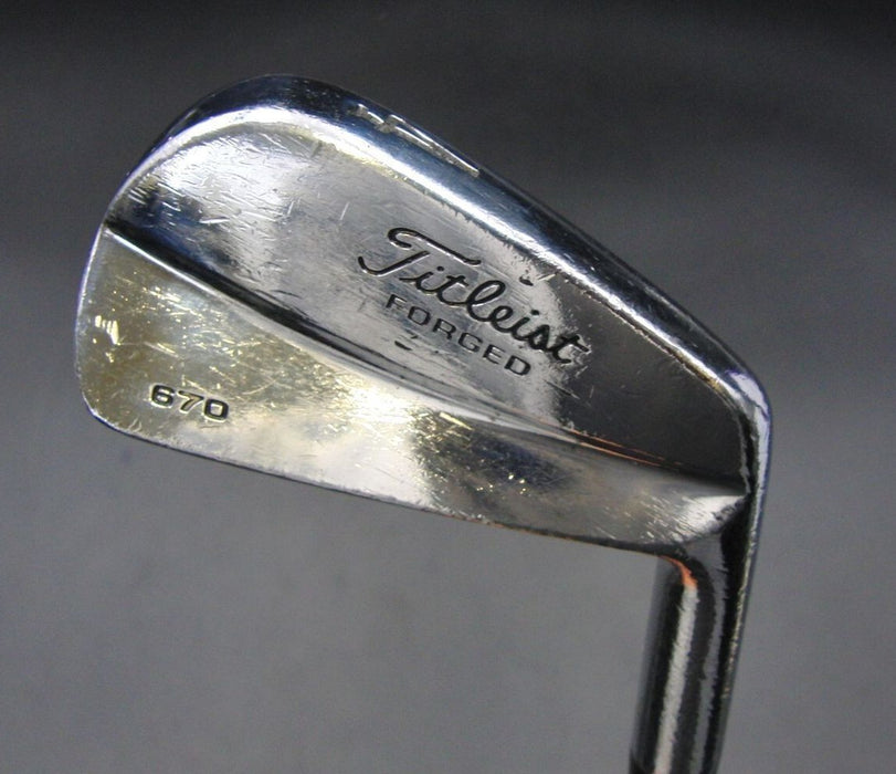 Titleist 670 Forged 4 Iron Regular Steel Shaft Lamkin Grip