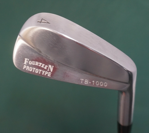 Fourteen Prototype TB-1000 4 Iron Regular Steel Shaft Golf Pride Grip