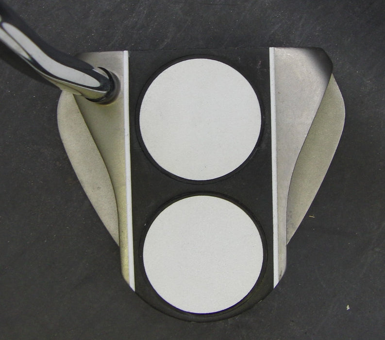 Odyssey White Hot RX Eye Fit 2-Ball Putter Steel Shaft 81cm Length Psyko Grip*