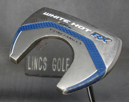 Odyssey White Hot RX V-Line Fang CS Putter Steel Shaft 85cm Length*