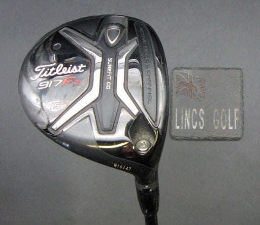 Titleist 917F2 15° 3 Wood Stiff (Optional) Graphite Shaft Tour Edge Grip