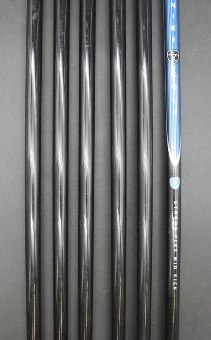 Set of 6x Nike Slingshot Irons 5-PW Stiff Graphite Shafts Nike Grips