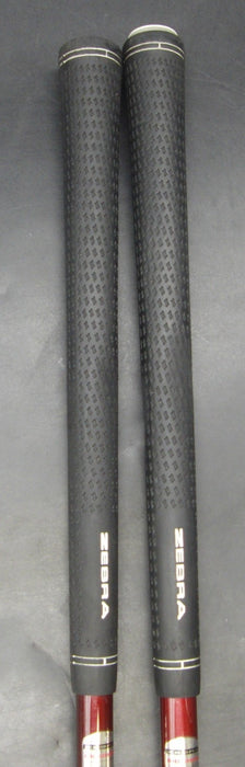 Set of 2 Zebra Brodick New Secret Weapon 4+7 Woods Regular Graphite Shafts