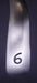 Ping G30 Black Dot 6 Iron Stiff Graphite Shaft Ping Grip