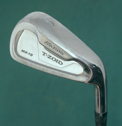 Mizuno MX15 TZoid 6 Iron Stiff Steel Shaft Golf Pride Grip