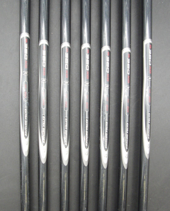Set of 7x TaylorMade R360 XD 5-SW Irons Regular Graphite Shafts TaylorMade Grips