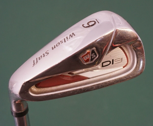 LeftHanded Wilson Staff DI9 6 Iron Uniflex Steel Shaft Lamkin Grip