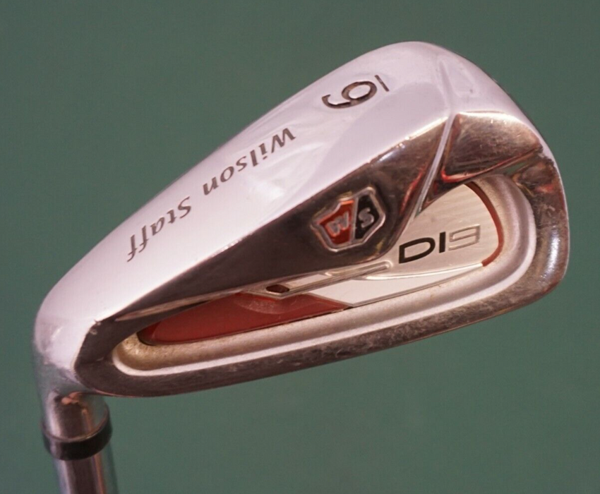 LeftHanded Wilson Staff DI9 6 Iron Uniflex Steel Shaft Lamkin Grip