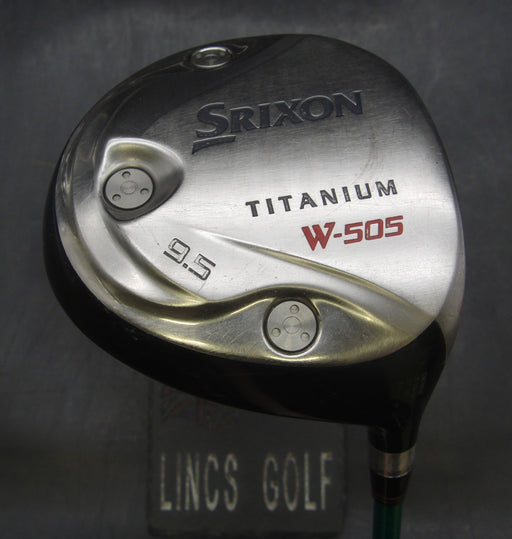 Srixon W-505 Titanium 9.5° Driver Stiff Graphite Shaft Golf Pride Grip