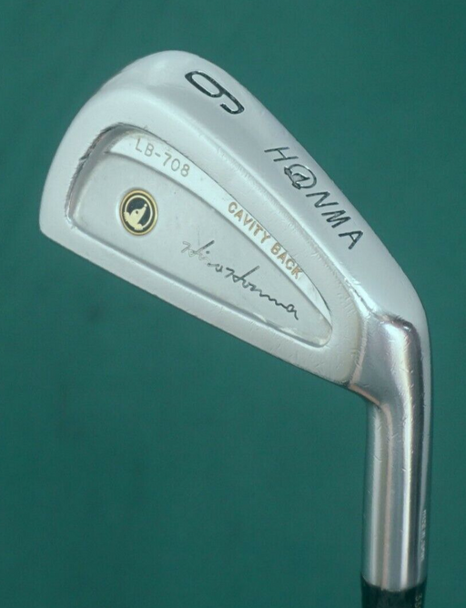Honma LB-708 Cavity Back 6 Iron Regular Graphite Shaft Golf Pride Grip