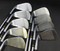 Set of 9 x Epon Irons 3-SW Regular Steel Shafts Mixed Grips