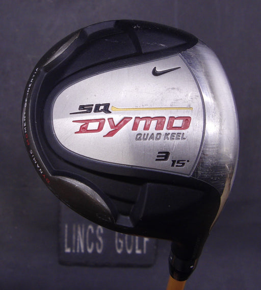 Nike SQ Dymo 15° 3 Wood Stiff Graphite Shaft Golf Pride Grip