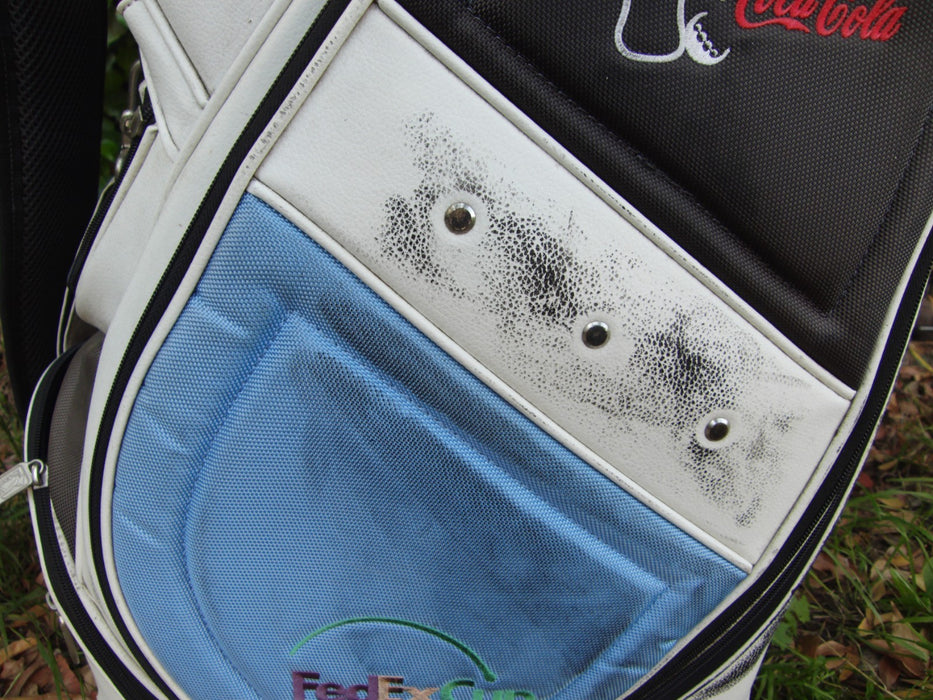 5 Division Coca Cola FedEx Cup Trolley Cart Carry Golf Clubs Bag*