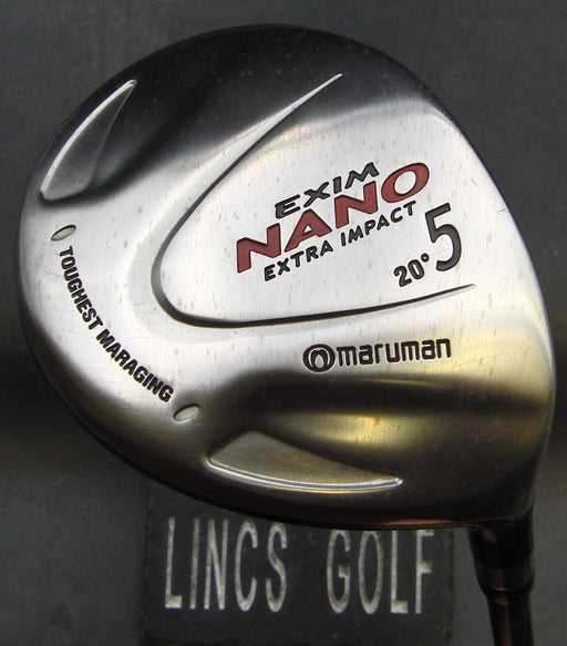 Maruman Exim Nano Extra Impact 20° 5 Wood Stiff Graphite Shaft Exim Grip