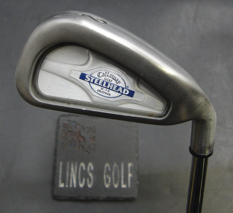Callaway Steelhead X14 2 Iron Stiff Steel Shaft Line Grip