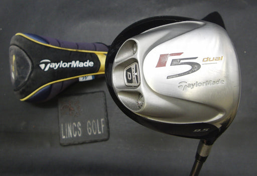 TaylorMade r5 Dual Type D 9.5°Driver Regular Graphite Shaft TaylorMade Grip & HC