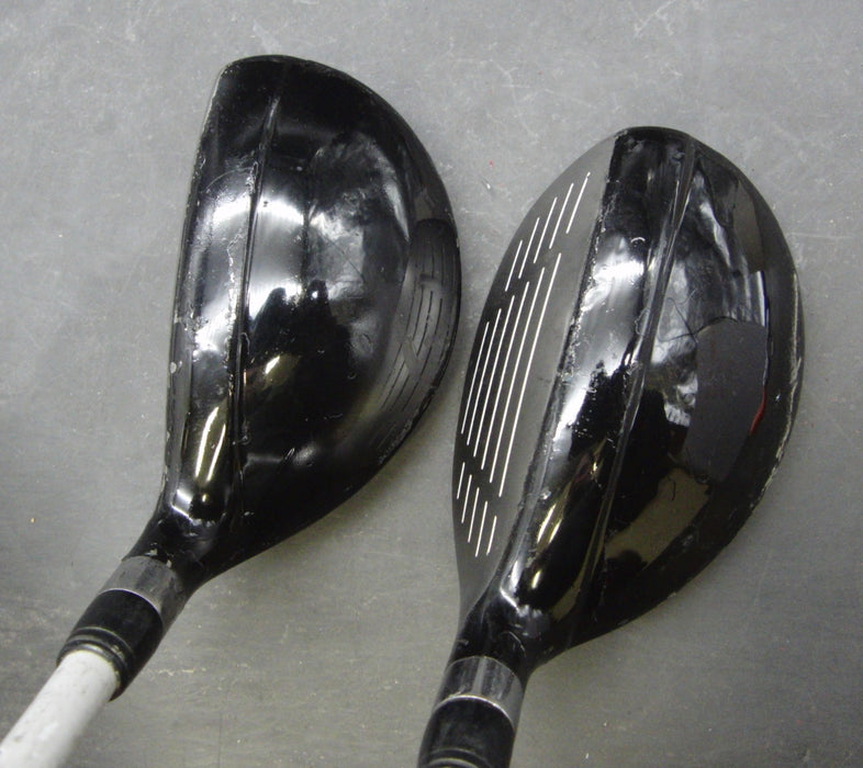 Set of 2 Ladies Cobra Baffler Rail H 22° 3+ 28° 5 Hybrids Ladies Graphite Shafts