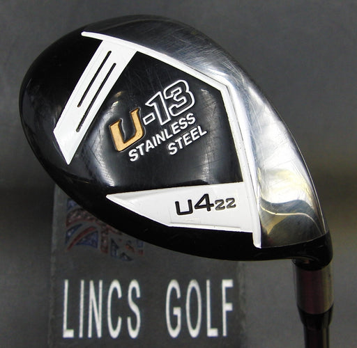 Japanese U-13 Stainless Steel 4 Hybrid Stiff Graphite Shaft Chaucer Grip