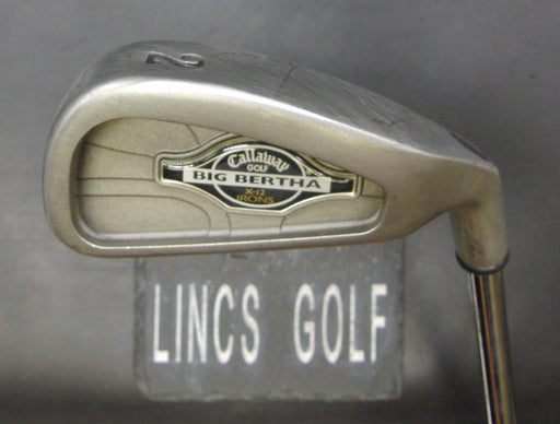 Callaway Big Bertha X-12 2 Iron Stiff Steel Shaft Callaway Grip