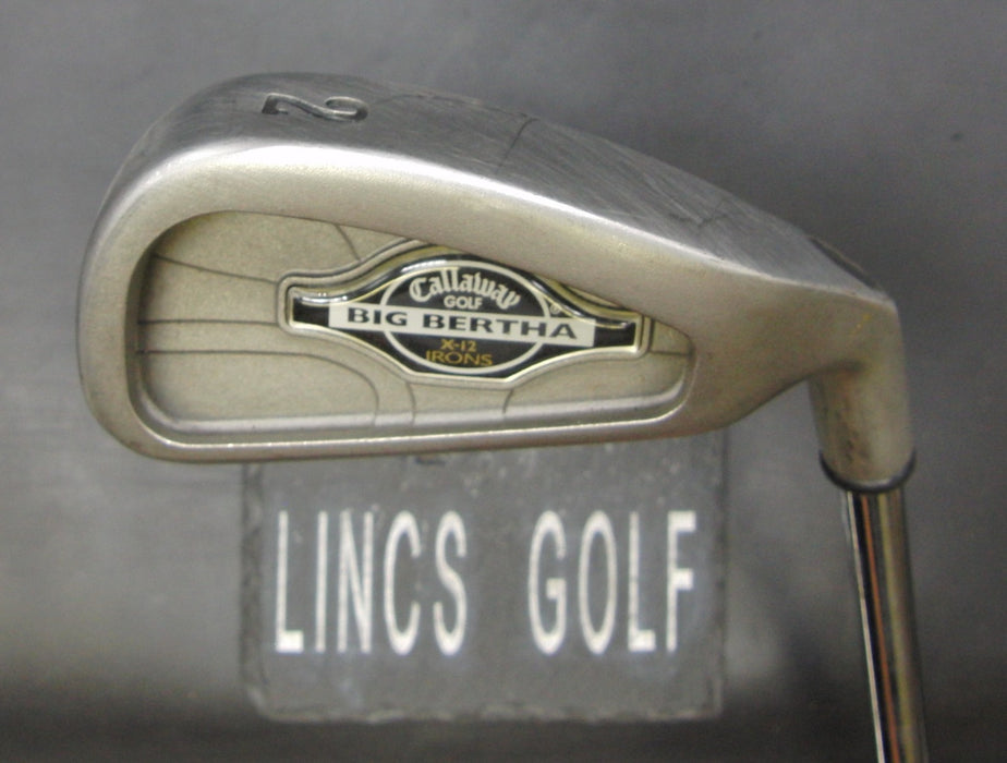 Callaway Big Bertha X-12 2 Iron Stiff Steel Shaft Callaway Grip