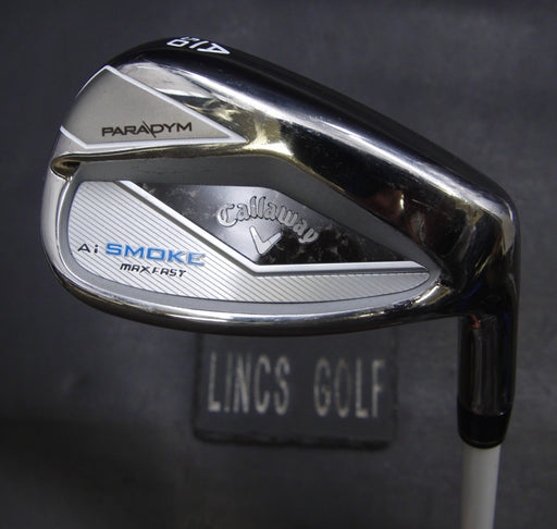 Ladies Callaway Paradym Ai Smoke Max Fast Gap A Wedge Ladies Graphite Shaft