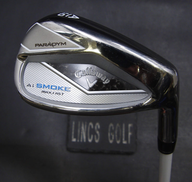 Ladies Callaway Paradym Ai Smoke Max Fast Gap A Wedge Ladies Graphite Shaft
