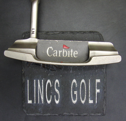 Carbite Polar Balanced Cap One Putter Steel Shaft 88cm Length Golf Pride Grip