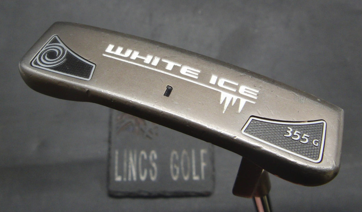 Odyssey White Ice 1 355G Putter Steel Shaft 86cm Length Psyko Grip*